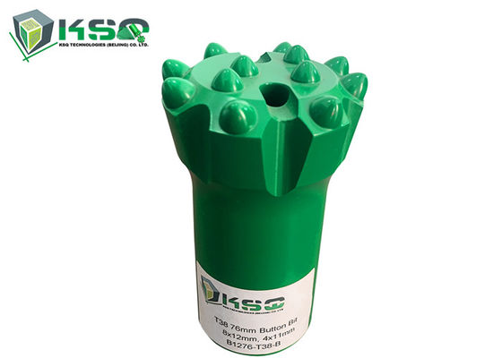 El taladro largo T38 de la vida de servicio roscó el diámetro 76m m del pedazo de botón