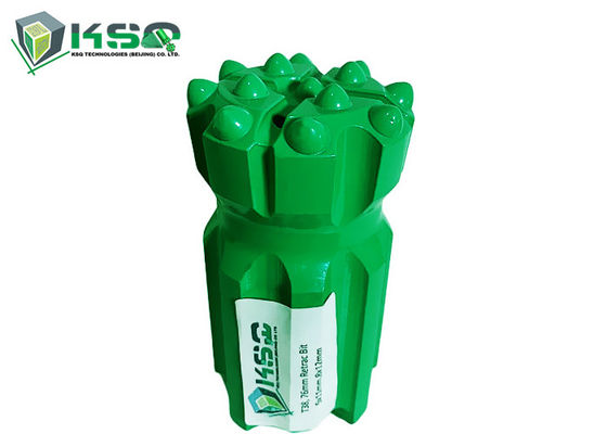 T38 Botón de perforación de 64 mm a 76 mm Martillo superior de hilo de carburo de tungsteno