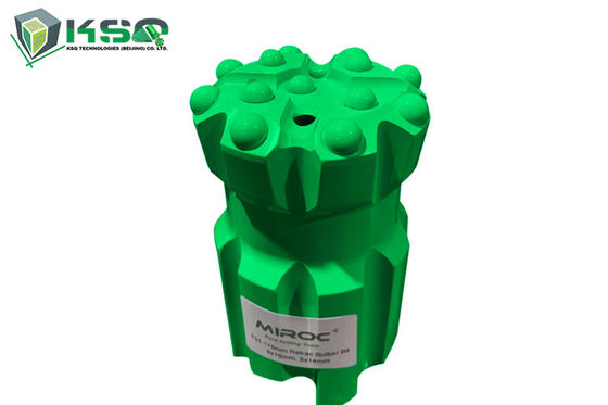 T51 115mm Botón de la roca de perforación del hilo esférico balístico