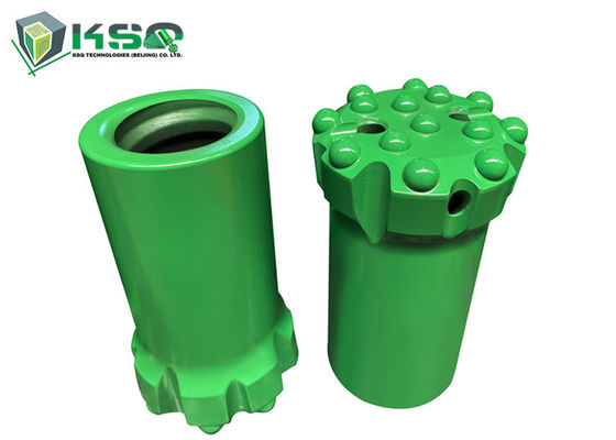 T51 89mm Botón de perforación Bit Carburo de tungsteno / 14 botones roscados