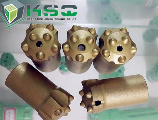 Forma cónica de la broca del botón del carburo de tungsteno 12 grados, corto/de largo camisa