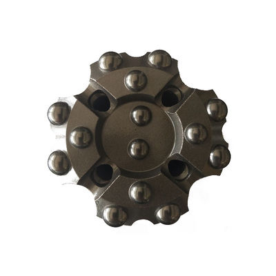 velocidad retractable de la broca de la cara cóncava T45 de 102m m, pedazo de botón del hilo para el heavy