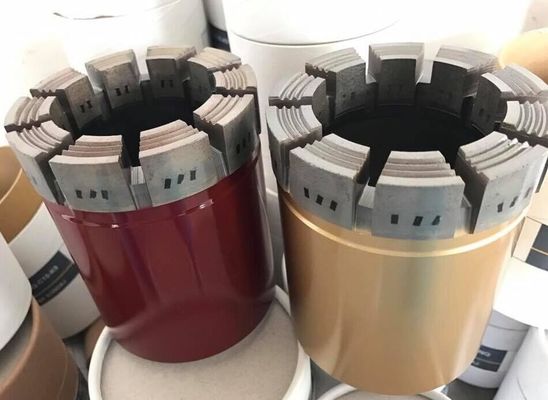 Pedazo impregnado exploración geológica de base del diamante para la línea serie del alambre de la perforación