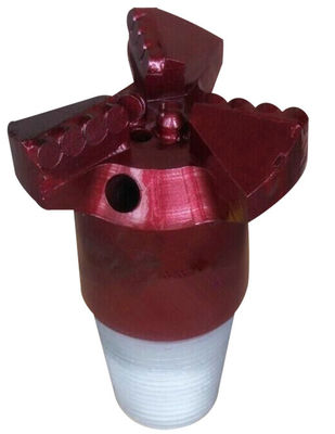 Acero de carbono hidráulico de la perforación del pedazo de fricción de Pdc de 6 pulgadas con vida larga del pedazo