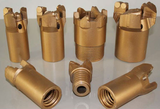 Pedazo de alta velocidad de base de Pdc del diamante del HQ del NQ PQ para la exploración geológica