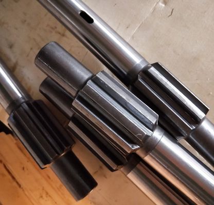 Color modificado para requisitos particulares adaptador de la caña del taladro de la forja de T38 T45 Hd 609 para la explotación minera de subterráneo