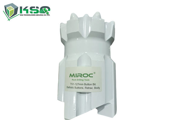Diámetro 127mm T51 Retrac Button Bit para el tipo normal y retracción cuerpo de venta