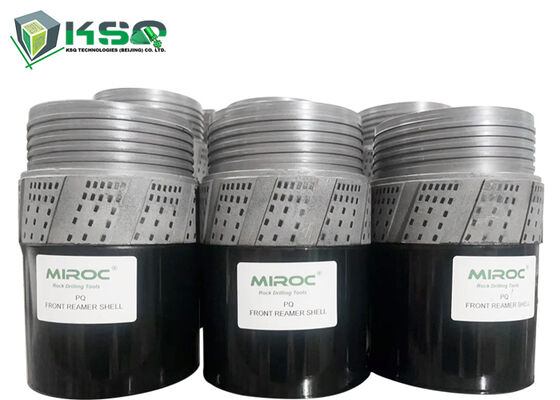 Carcasa de ensanchamiento con diamantes de superficie para tamaños HQ NQ PQ en perforación de exploración mineral