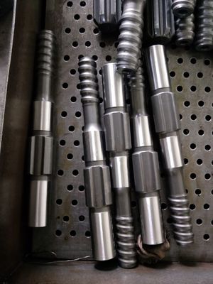 Adaptador de la caña de la broca de la longitud 381m m con el hilo R32/R38/T38/T45