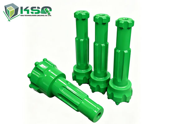 Br2 Abajo del agujero DTH Excavadora de roca Bit 76mm para cantera Pozo de agua Pozo de perforación Minería Presión media de aire Perforación rápida