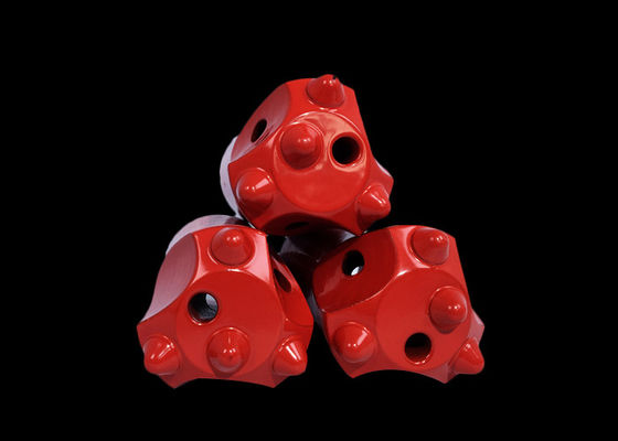 12 grados contraen el tipo material esférico de la aleación del diámetro Carbid de la broca 30-42m m del botón