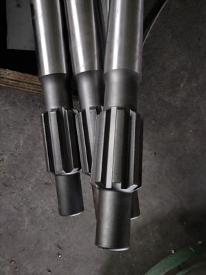 Adaptador roscado de la caña de la broca para el taladro de roca de Gardner Denver 93 HPR 1H HPR45 RP123