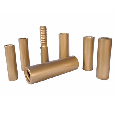 El taladro de roca roscado de la manga de acoplamiento de Rod equipa el acoplamiento de la cruce para minar