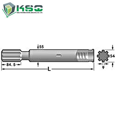 POLI 1432, POLI 1532, POLI 1550, POLI 1838ME/HE del adaptador de la caña del taladro de Copco del atlas