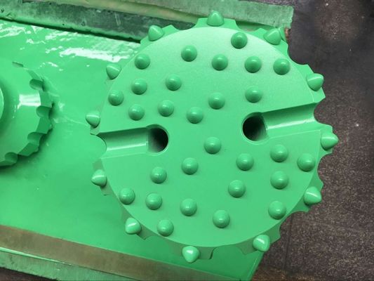 Altos pedazos DHD340 45A del martillo de Dth de la presión de aire/pedazos de botón de Dth para la perforación de la mina