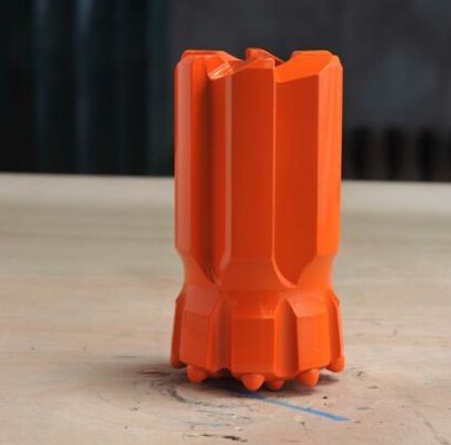Brocas de roca del carburo 3 pedazo de roca roscado pulgada del botón T45 Retrac para la perforación de roca neumática
