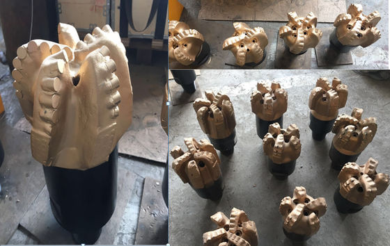 Cuchillas de la broca 5 del cuerpo de acero/del cuerpo PDC de la matriz para el pozo de agua/la perforación bien del gasoil