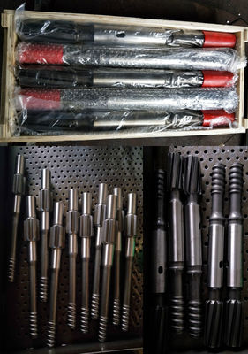 Hilo del adaptador R32 R38 T38 de la caña del taladro de la explotación minera de subterráneo de alta resistencia