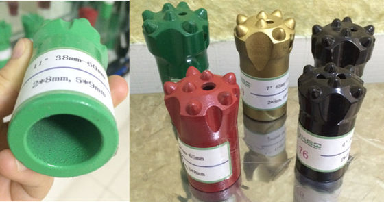 La broca afilada del cincel para la pequeña perforación de roca del agujero afiló 7 11 pedazo de botón de 12 grados