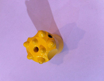 Explotación minera afilada broca del mineral de la perforación del metal de 7 del grado 34m m herramientas del botón