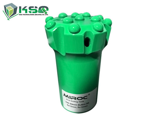 Broca para perforación de roca dura T45 de 102 mm para túneles