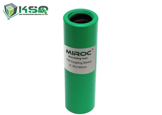 El puente lleno largo de la manga de acoplamiento del taladro del agujero T38 T45 R51 roscó el diámetro de 71m m