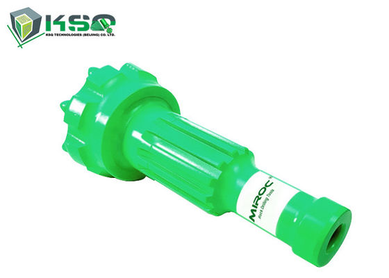 Brocas de la explotación minera de la presión de aire de 3 pulgadas abajo del color verde de los pedazos del martillo del agujero DTH