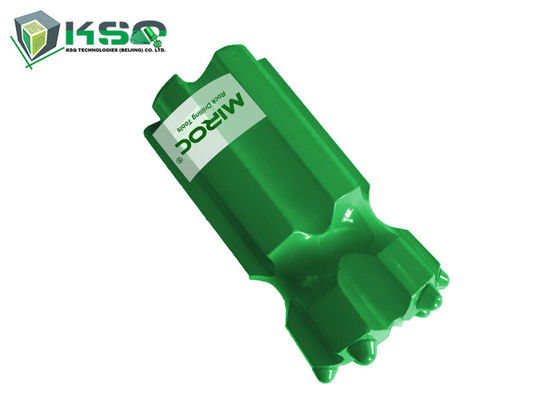 Cara cóncava roscada de las herramientas de perforación de roca del diámetro 115m m del pedazo de botón de Retrac T45