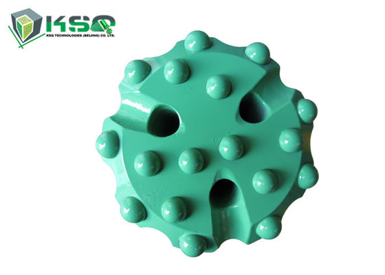 Brocas de la caña DTH del martillo de CIR80 CIR90 con los botones esféricos o balísticos para la explotación minera de subterráneo