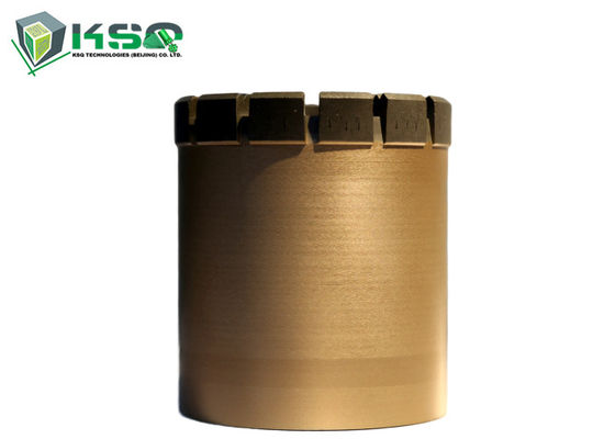 Línea impregnada HQ dientes del alambre de las herramientas de perforación de roca del diamante para minar y la base de la roca