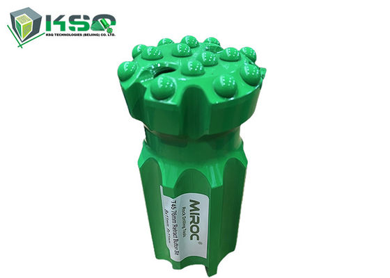 Pedazo de botón de Retracable del carburo de tungsteno del diámetro 76m m del hilo T45