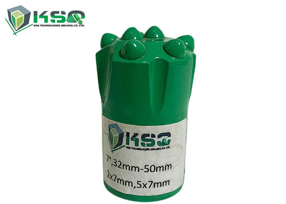 34m m 4 botones trépanos de sondeo afilados 7 grados del botón