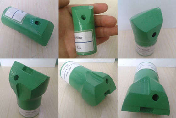Broca plana/oblicua de H25/de R38 de botón, acero del hilo del pedazo cruzado para hacer un túnel