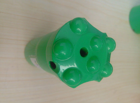 Carburo del proceso del calor de la broca del botón de la roca R32 Semi-Balístico