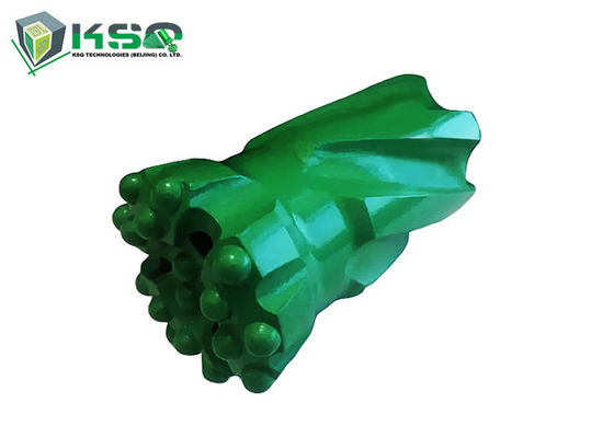 Diámetro esférico/balístico de T45 de los botones pedazo de botón de Retrac del hilo del taladro de roca de 70 - de 102m m